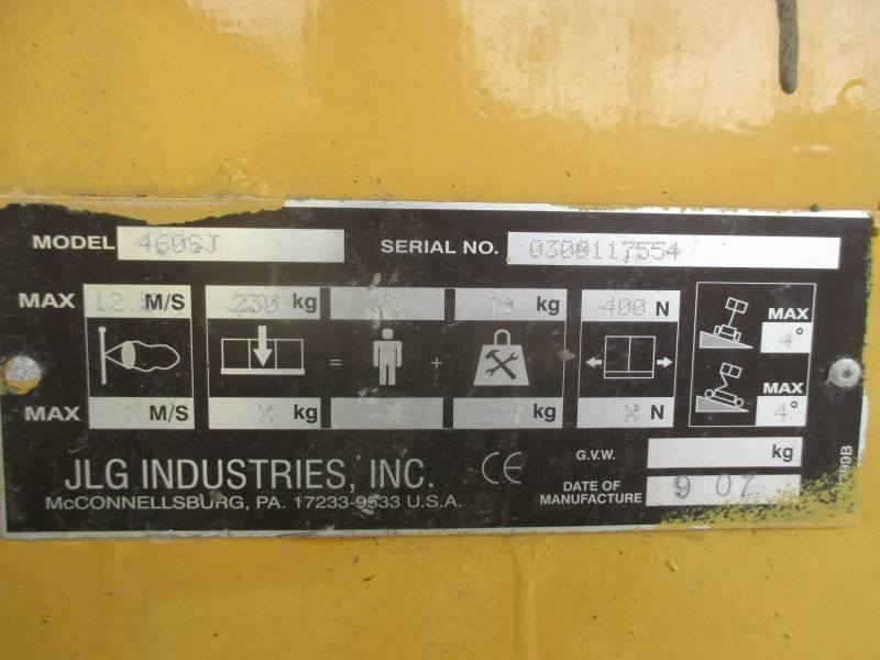 Телескопический подъемник JLG 460 SJ: фото 16