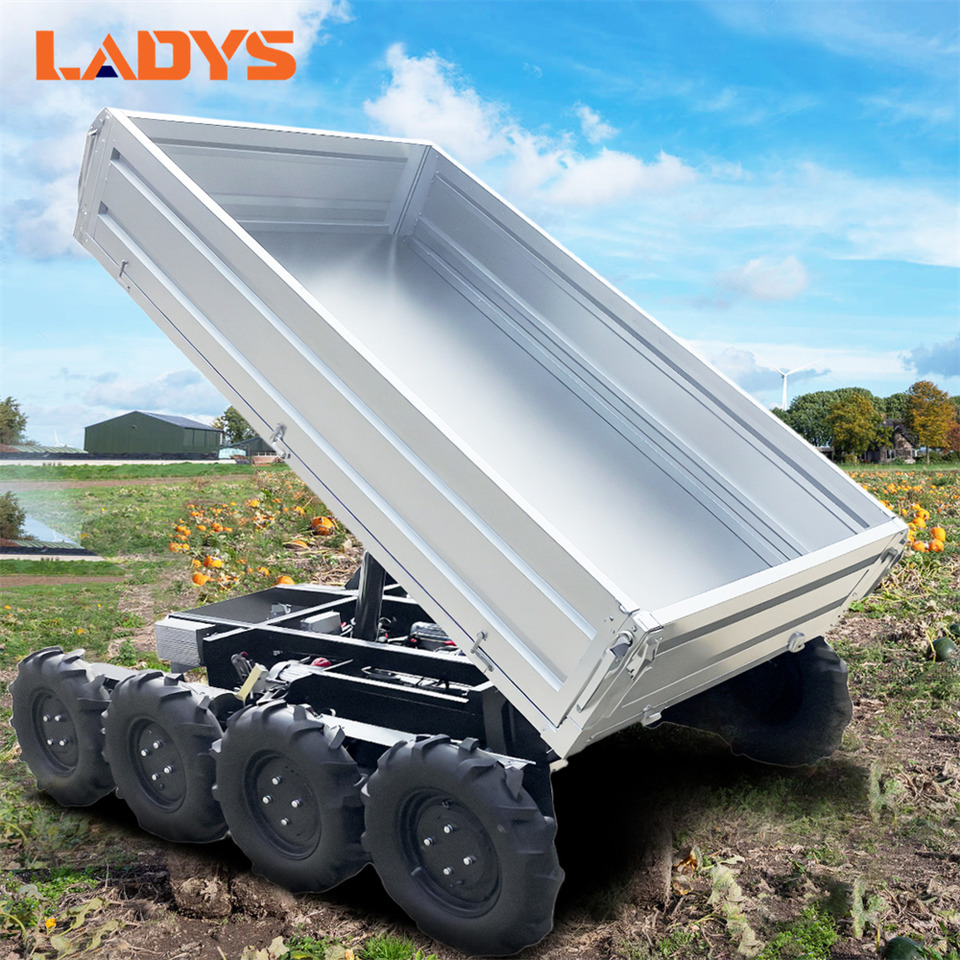 Новый Квадроцикл LADYS Electric Remote Control Transporter Agricultural Orchard Farm Electric Utv Material Handling Equipment All Terrain Transport Vehicle: фото 10