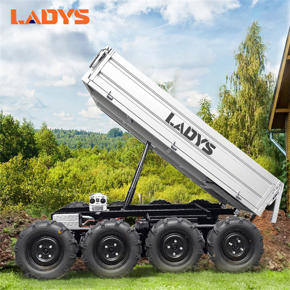 Новый Квадроцикл LADYS Electric Remote Control Transporter Agricultural Orchard Farm Electric Utv Material Handling Equipment All Terrain Transport Vehicle: фото 7