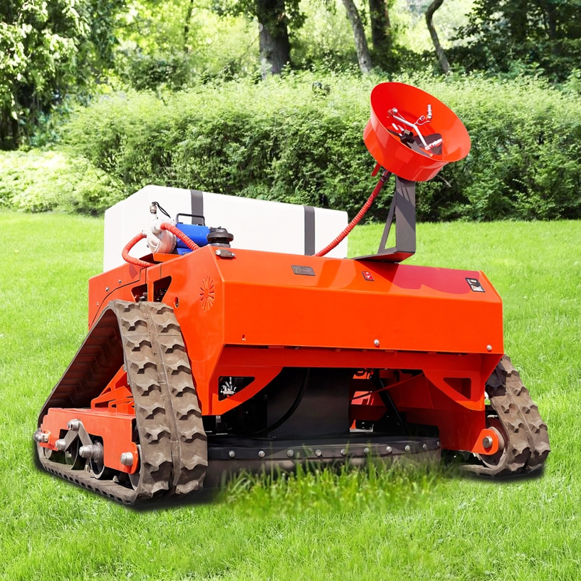 LEZUM LD1000 Electric Remote Control Multi-Function Lawn Mower All-Terrain Agricultural Sprayers Pesticide Spraying Mower Gas Gasoline Track Crawler Lawn Mower - Косилка: фото 5 LEZUM LD1000 Electric Remote Control Multi-Function Lawn Mower All-Terrain Agricultural Sprayers Pesticide Spraying Mower Gas Gasoline Track Crawler Lawn Mower - Косилка: фото 5