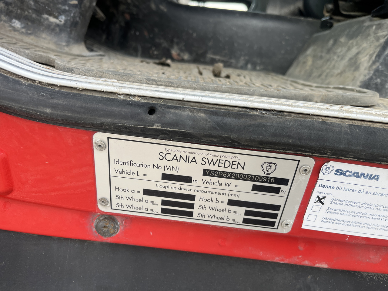 Крюковой мультилифт Scania P320: фото 7