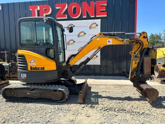 Bobcat E26 cabine a 21500 € HT - Мини-экскаватор: фото 5 Bobcat E26 cabine a 21500 € HT - Мини-экскаватор: фото 5