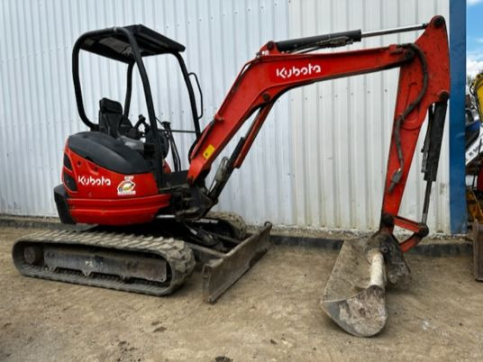 Kubota U25-3 EU Canopy - Мини-экскаватор: фото 5 Kubota U25-3 EU Canopy - Мини-экскаватор: фото 5