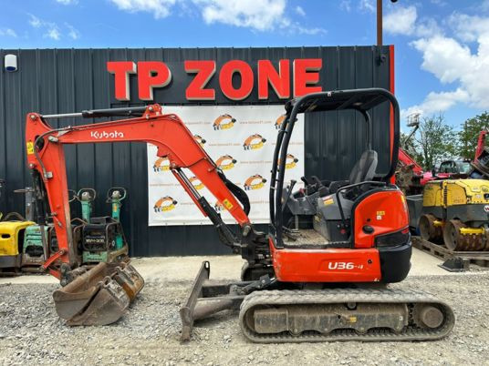 Kubota U36-4 à 26500 € HT - Мини-экскаватор: фото 2 Kubota U36-4 à 26500 € HT - Мини-экскаватор: фото 2