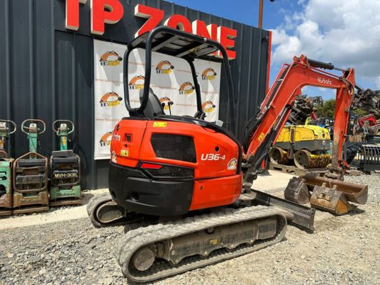Kubota U36-4 à 26500 € HT - Мини-экскаватор: фото 5 Kubota U36-4 à 26500 € HT - Мини-экскаватор: фото 5