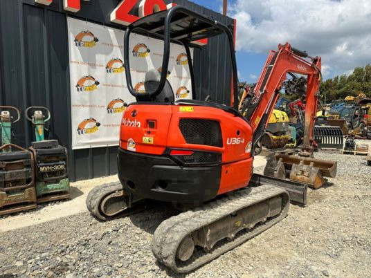 Kubota U36-4 à 26500 € HT - Мини-экскаватор: фото 3 Kubota U36-4 à 26500 € HT - Мини-экскаватор: фото 3