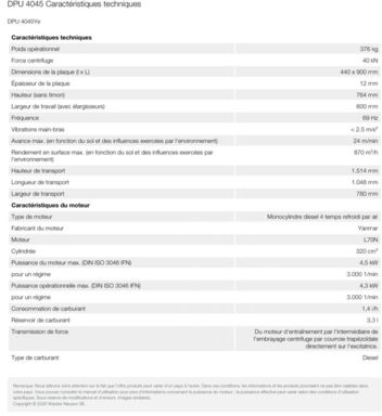 Wacker Neuson DPU4045 - Виброплита: фото 5 Wacker Neuson DPU4045 - Виброплита: фото 5