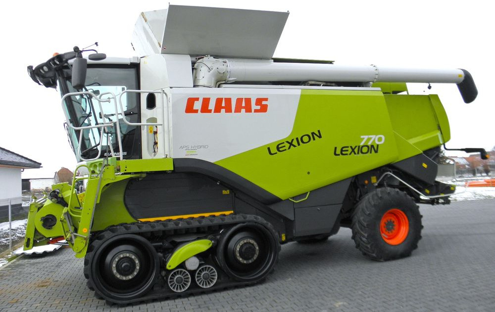 Claas Lexion 770 Terra Trac Heder V10,5, Najbogatsza Wersja, Nie Malowany, Stan Bardzo Dobry - Зерноуборочный комбайн: фото 3 Claas Lexion 770 Terra Trac Heder V10,5, Najbogatsza Wersja, Nie Malowany, Stan Bardzo Dobry - Зерноуборочный комбайн: фото 3