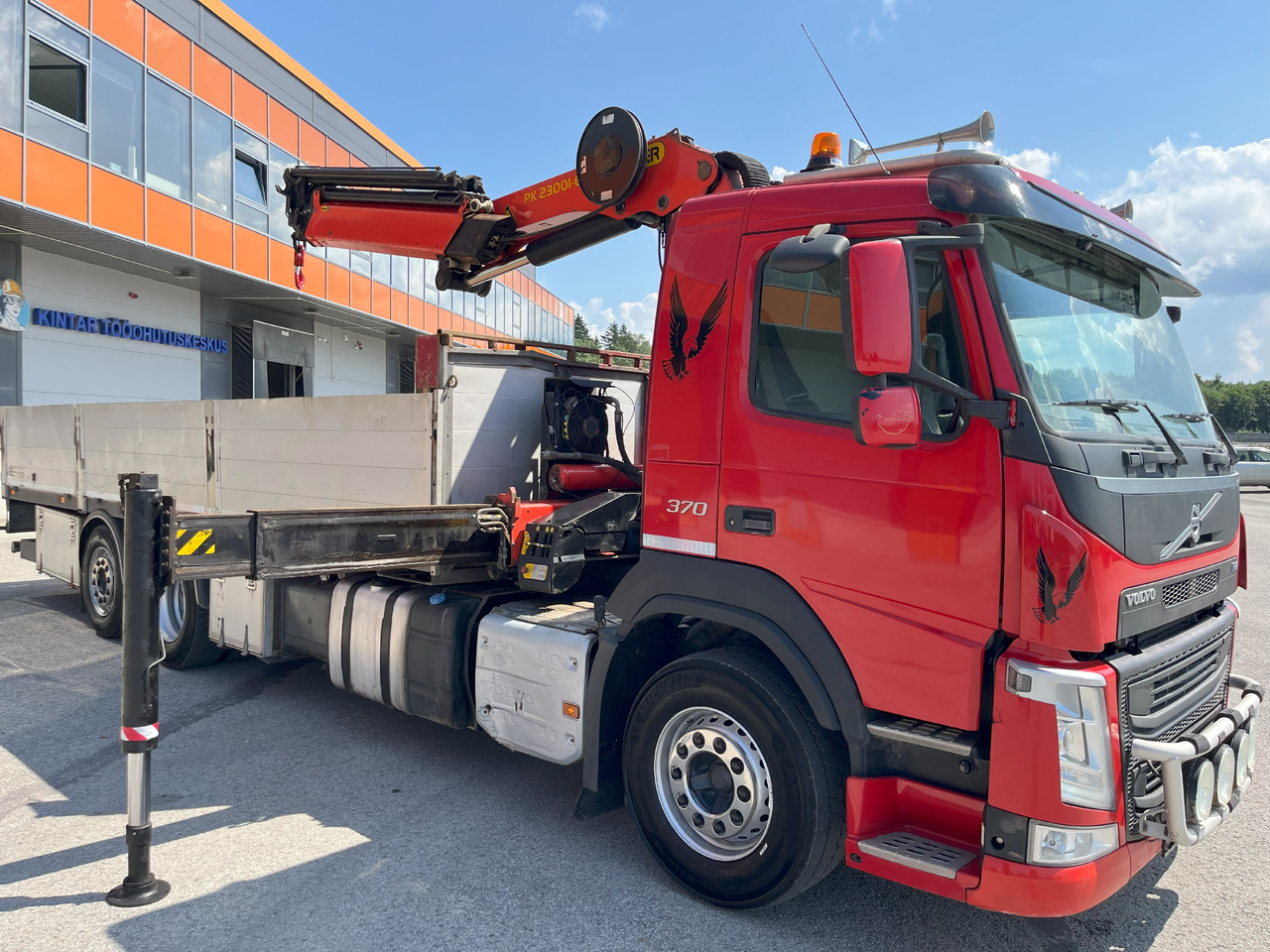 Автоманипулятор Volvo FM370 6X2 EURO6 + CRANE PALFINGER PK23001EH: фото 13