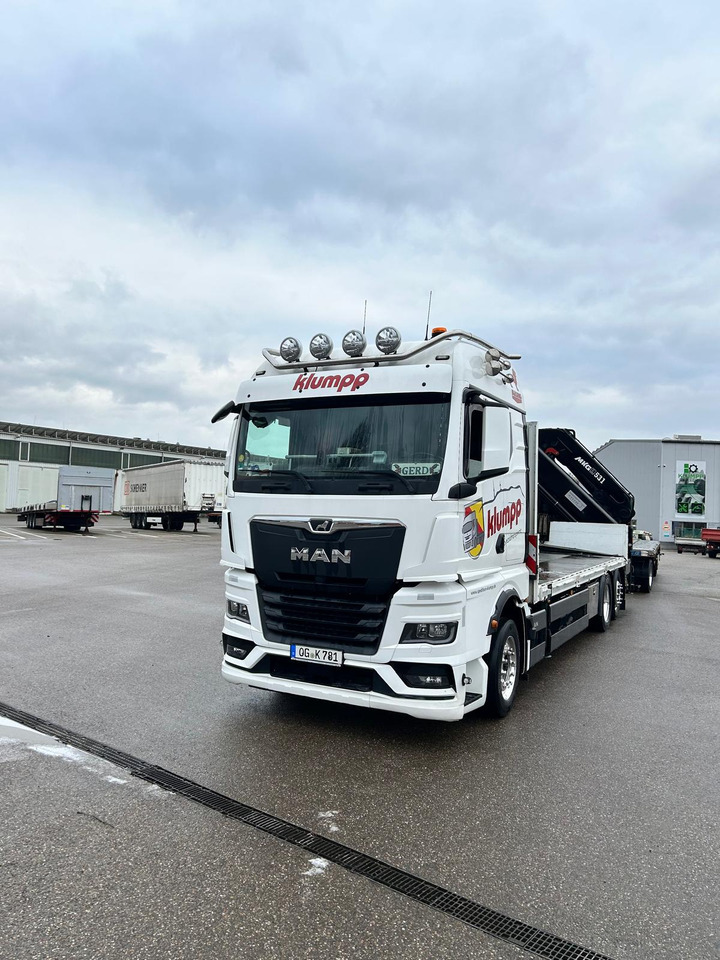 MAN TGX 500 - Грузовик бортовой/ Платформа: фото 2 MAN TGX 500 - Грузовик бортовой/ Платформа: фото 2