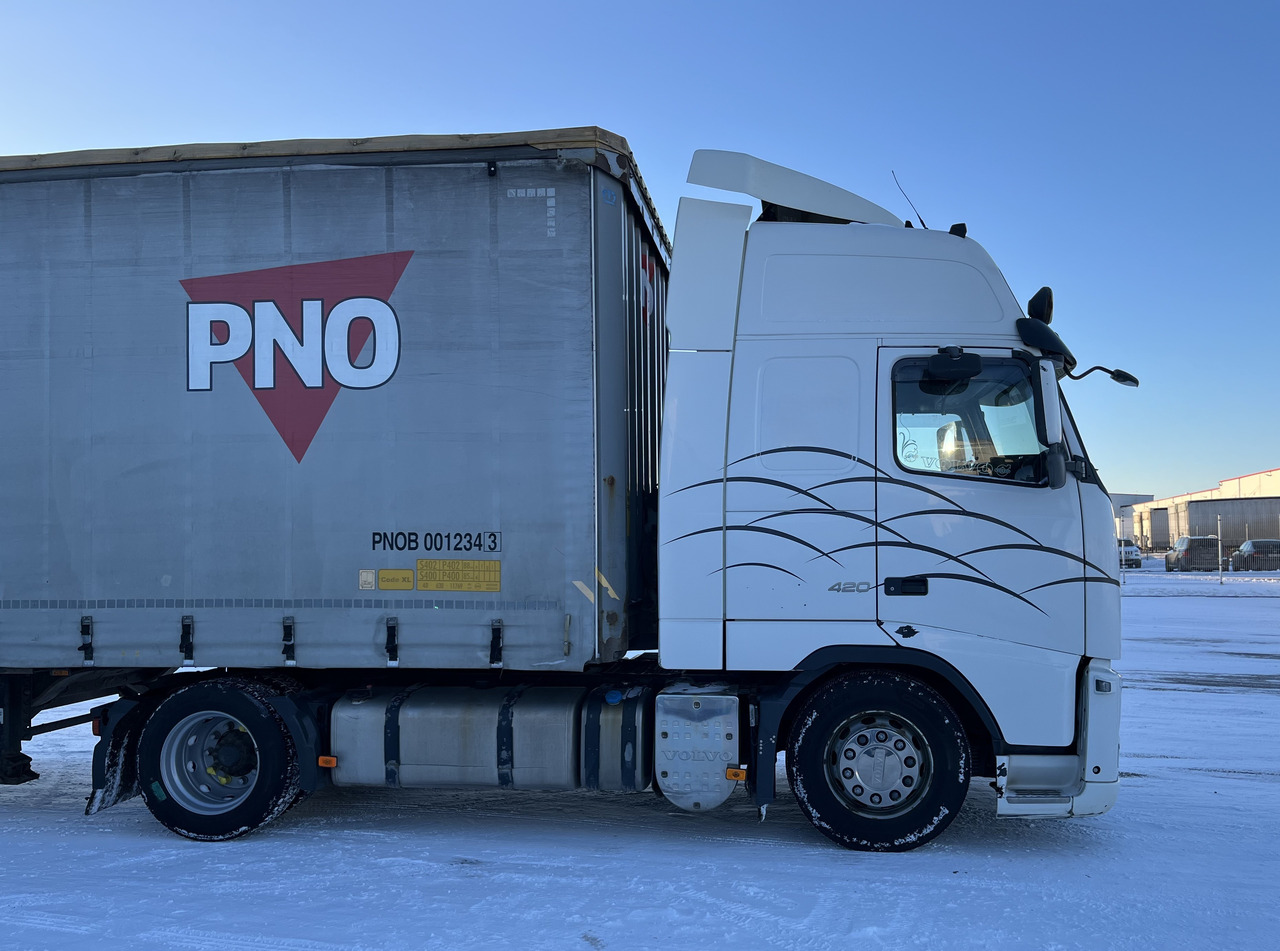 VOLVO FH 420 Low-Deck + Trailer Krone SD Mega (2012) - Тягач: фото 4 VOLVO FH 420 Low-Deck + Trailer Krone SD Mega (2012) - Тягач: фото 4