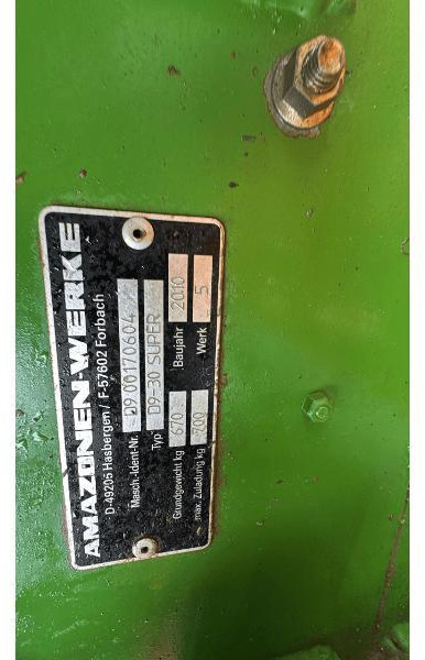 AMAZONE D9-30 - Сеялка: фото 2 AMAZONE D9-30 - Сеялка: фото 2