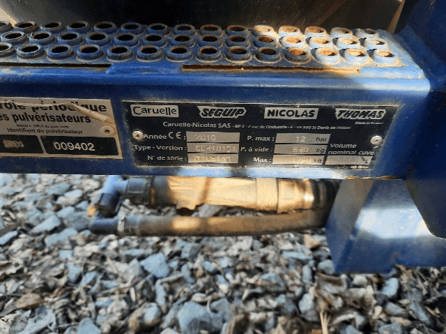 CARUELLE 1000L - Навесной опрыскиватель: фото 4 CARUELLE 1000L - Навесной опрыскиватель: фото 4