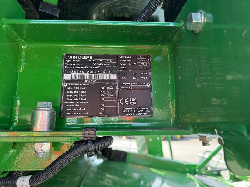 JOHN DEERE T550 - Зерноуборочный комбайн: фото 4 JOHN DEERE T550 - Зерноуборочный комбайн: фото 4