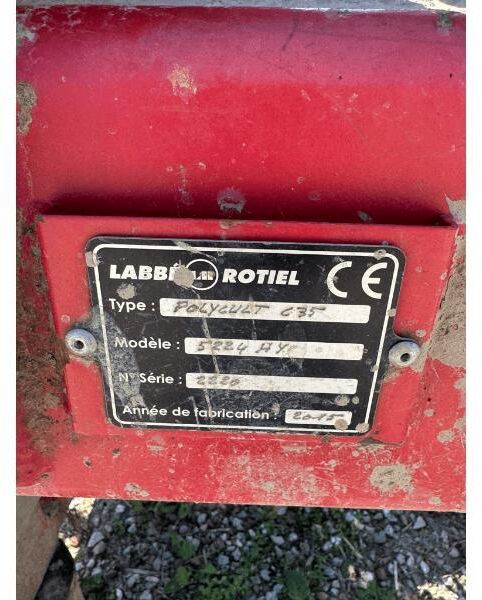 LABBE ROTIEL POLYCULT C35 - Культиватор: фото 5 LABBE ROTIEL POLYCULT C35 - Культиватор: фото 5