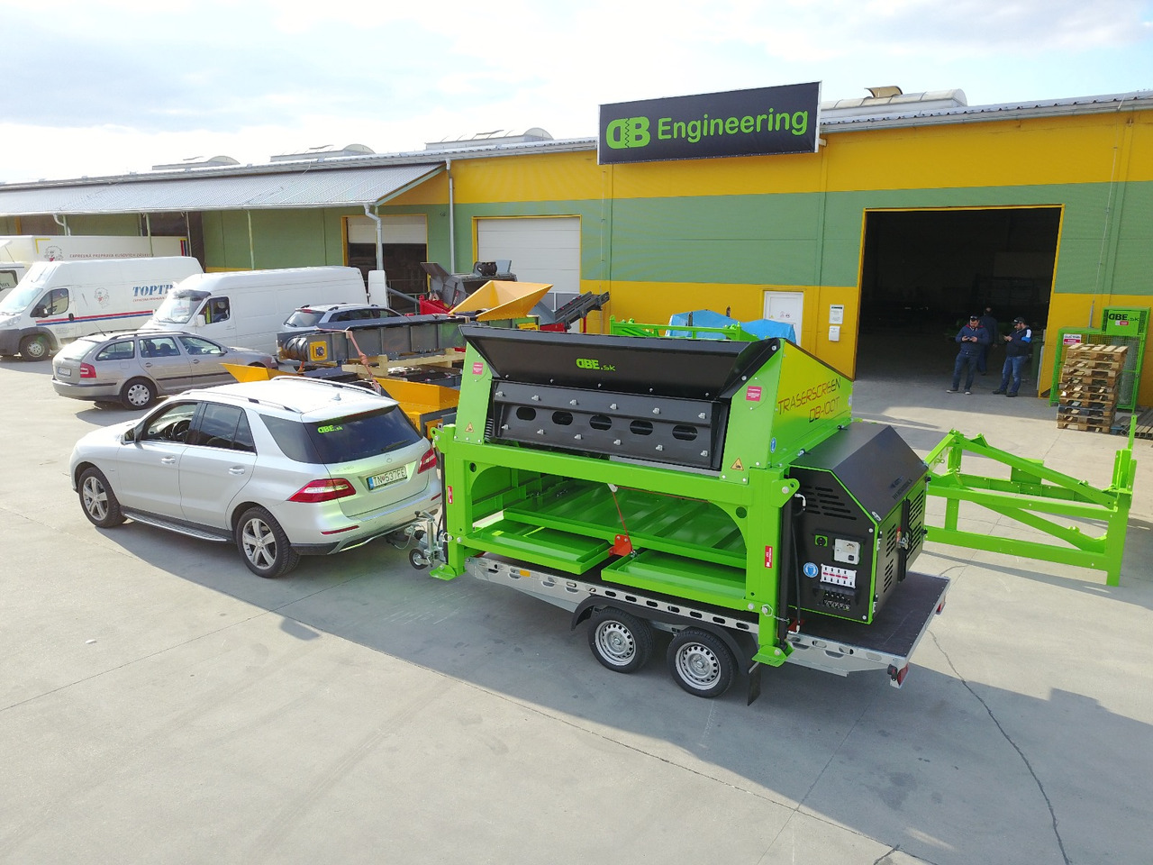 DB Engineering TraserScreen DB-100T - Грохот: фото 4 DB Engineering TraserScreen DB-100T - Грохот: фото 4