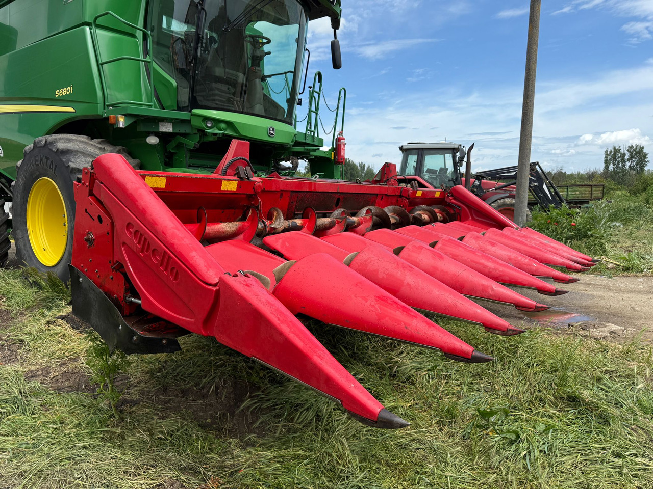 Hydraulic folding corn header Capello Quasar - Жатка кукурузная: фото 4 Hydraulic folding corn header Capello Quasar - Жатка кукурузная: фото 4