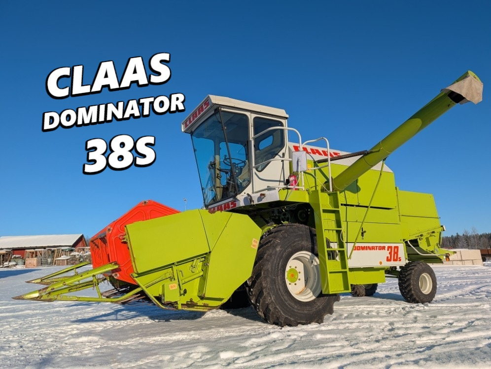 CLAAS Dominator 38s - Зерноуборочный комбайн: фото 1 CLAAS Dominator 38s - Зерноуборочный комбайн: фото 1