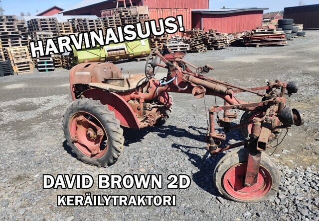 David Brown 2D TRAKTORI - HARVINAISUUS - Трактор: фото 1 David Brown 2D TRAKTORI - HARVINAISUUS - Трактор: фото 1