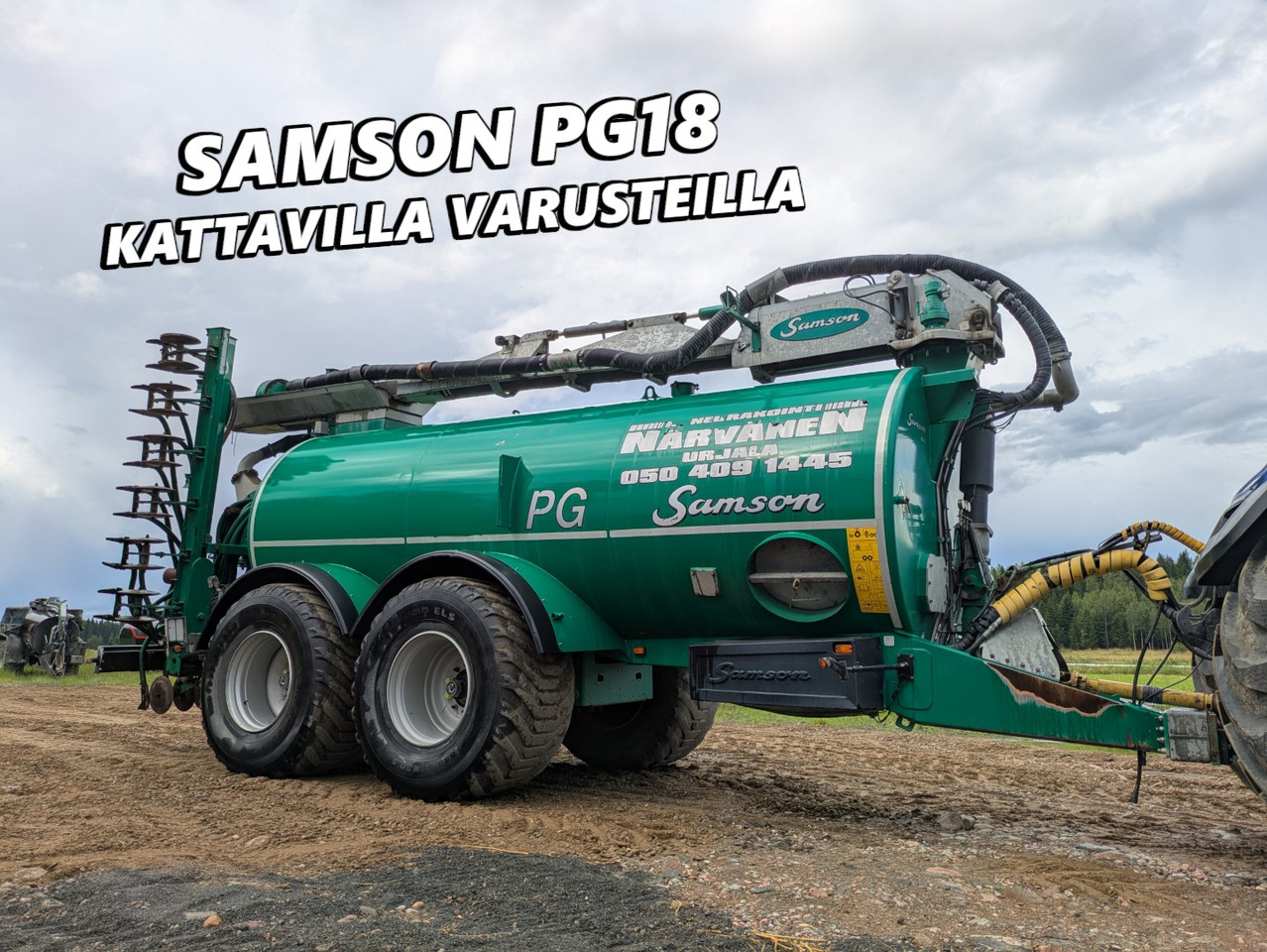 SAMSON PG18 - Цистерна для жидкого навоза: фото 1 SAMSON PG18 - Цистерна для жидкого навоза: фото 1