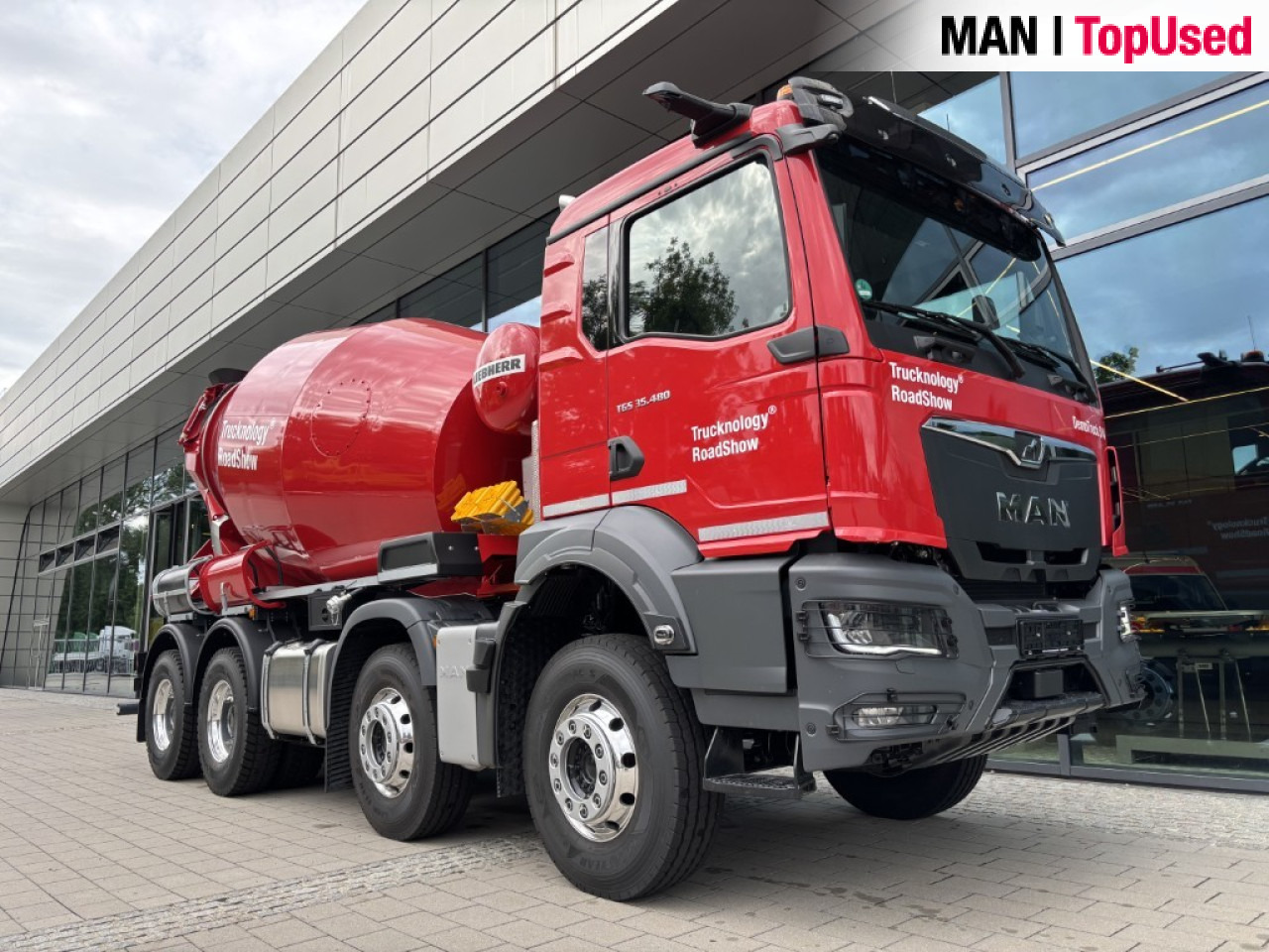 MAN TGS 35.480 8x4 BB CH LIEBHERR HTM 905 Klima - Автобетоносмеситель: фото 3 MAN TGS 35.480 8x4 BB CH LIEBHERR HTM 905 Klima - Автобетоносмеситель: фото 3