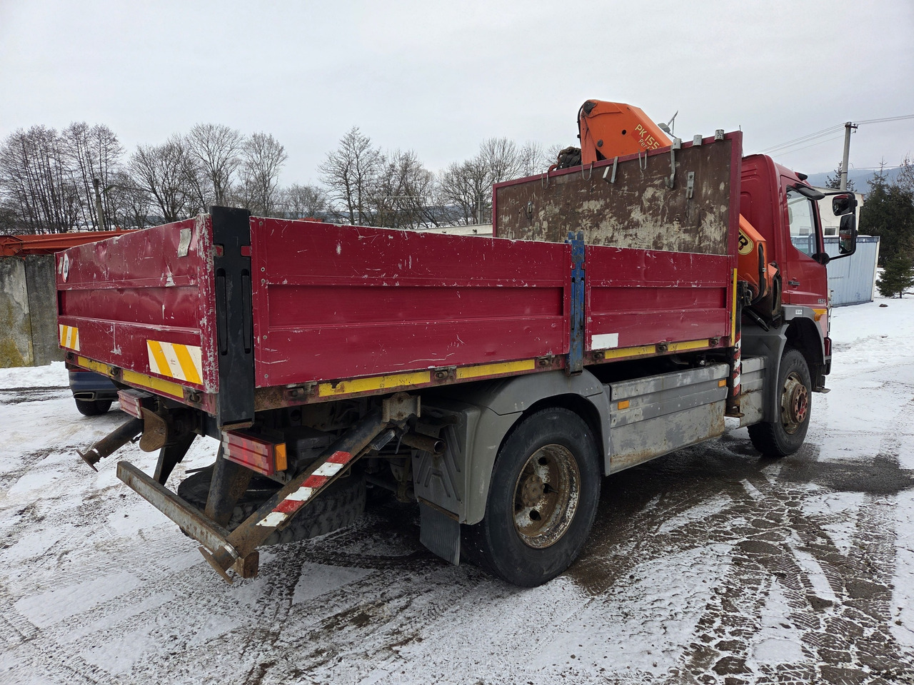 MERCEDES-BENZ ATEGO 1523 4x4 + PALFINGER 15500 RADIO CTRL - Грузовик бортовой/ Платформа, Автоманипулятор: фото 5 MERCEDES-BENZ ATEGO 1523 4x4 + PALFINGER 15500 RADIO CTRL - Грузовик бортовой/ Платформа, Автоманипулятор: фото 5