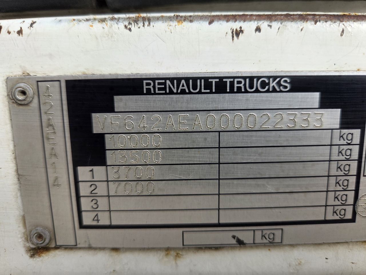 Грузовик-цистерна для транспортировки топлива RENAULT MIDLUM 180.10 diesel tanker + dispensing + print: фото 16 Грузовик-цистерна для транспортировки топлива RENAULT MIDLUM 180.10 diesel tanker + dispensing + print: фото 16