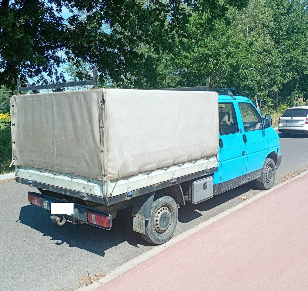Volkswagen Transporter doka *6-osób *2,5 tdi - Тентованный фургон, Грузопассажирский фургон: фото 2 Volkswagen Transporter doka *6-osób *2,5 tdi - Тентованный фургон, Грузопассажирский фургон: фото 2
