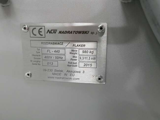 N&N frozen block flaker FL-440 лизинг N&N frozen block flaker FL-440: фото 8