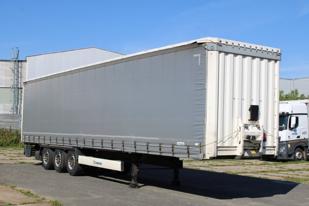 KRONE SD, ZVEDACÍ NÁPRAVA - Тентованный полуприцеп: фото 1 KRONE SD, ZVEDACÍ NÁPRAVA - Тентованный полуприцеп: фото 1