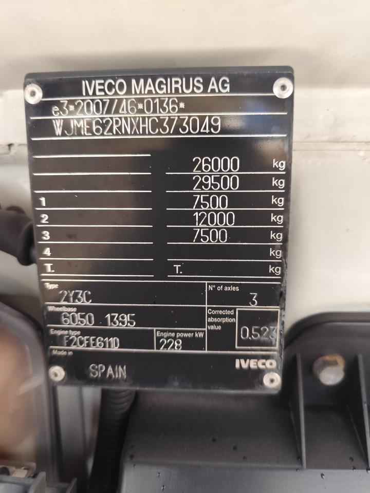 IVECO STRALIS AD 260S31 XP - Автоманипулятор: фото 5 IVECO STRALIS AD 260S31 XP - Автоманипулятор: фото 5