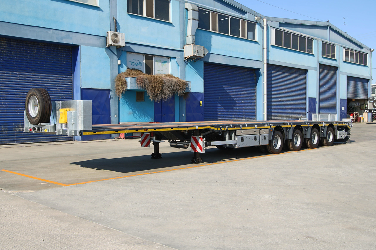 YALCIN PLATEAU 4 ESSIEUX EXTENSIBLE - Полуприцеп бортовой/ Платформа: фото 2 YALCIN PLATEAU 4 ESSIEUX EXTENSIBLE - Полуприцеп бортовой/ Платформа: фото 2