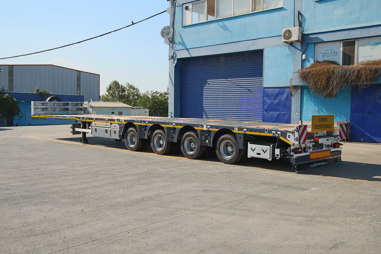 YALCIN PLATEAU 4 ESSIEUX EXTENSIBLE - Полуприцеп бортовой/ Платформа: фото 4 YALCIN PLATEAU 4 ESSIEUX EXTENSIBLE - Полуприцеп бортовой/ Платформа: фото 4