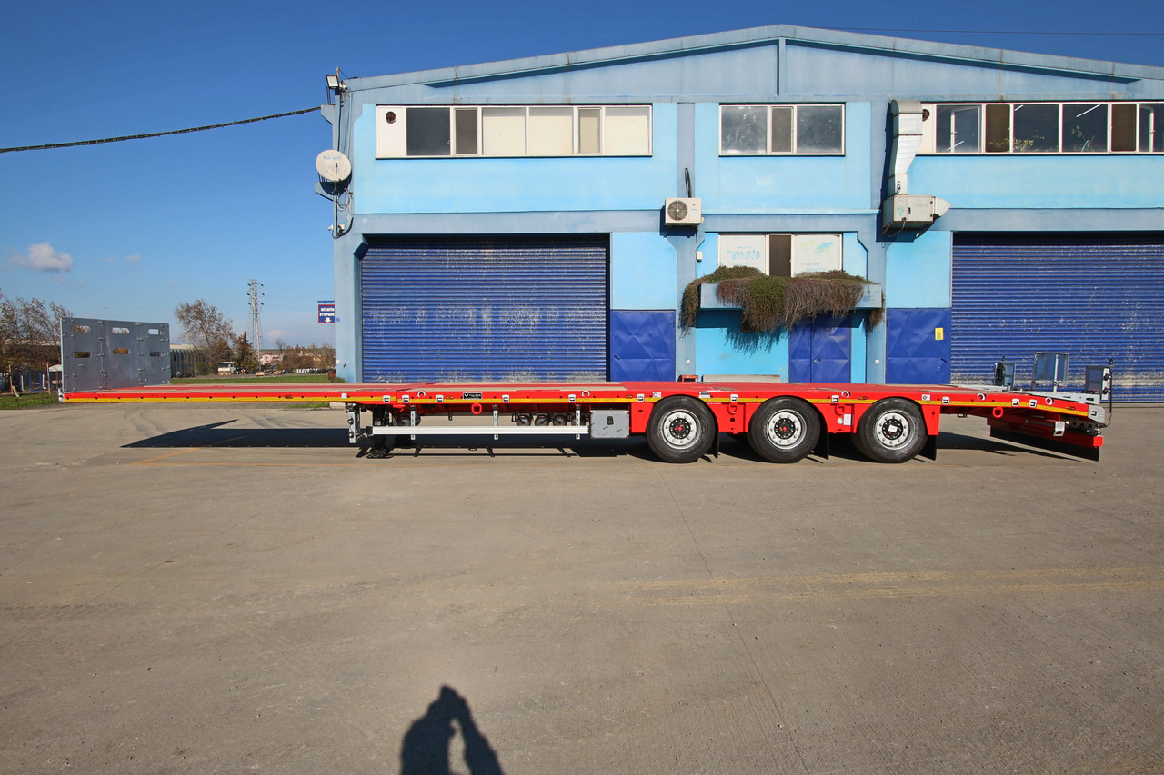 YALCIN PLATEAU MEGA 3 ESSIEUX EXTENSIBLE - Полуприцеп бортовой/ Платформа: фото 4 YALCIN PLATEAU MEGA 3 ESSIEUX EXTENSIBLE - Полуприцеп бортовой/ Платформа: фото 4