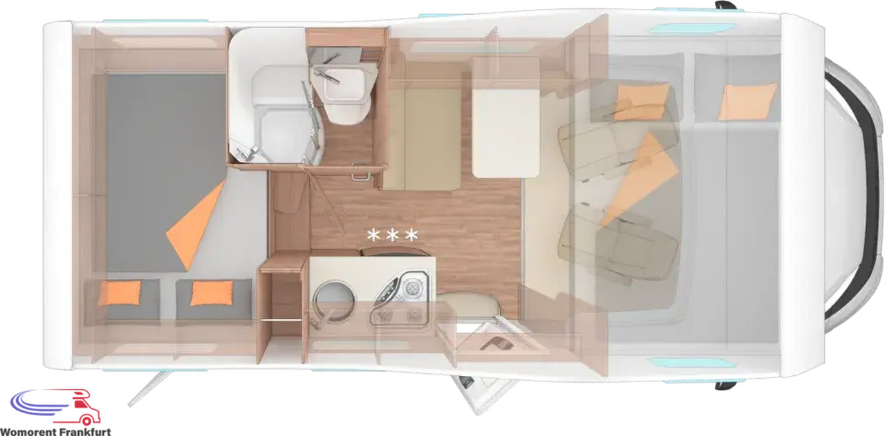 Wohnmobil Weinsberg CaraHome 550 MG - Альковный автодом: фото 3 Wohnmobil Weinsberg CaraHome 550 MG - Альковный автодом: фото 3