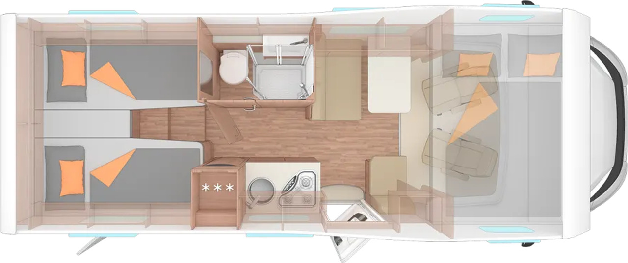 Wohnmobil Weinsberg CaraHome 650 MEG - Альковный автодом: фото 2 Wohnmobil Weinsberg CaraHome 650 MEG - Альковный автодом: фото 2