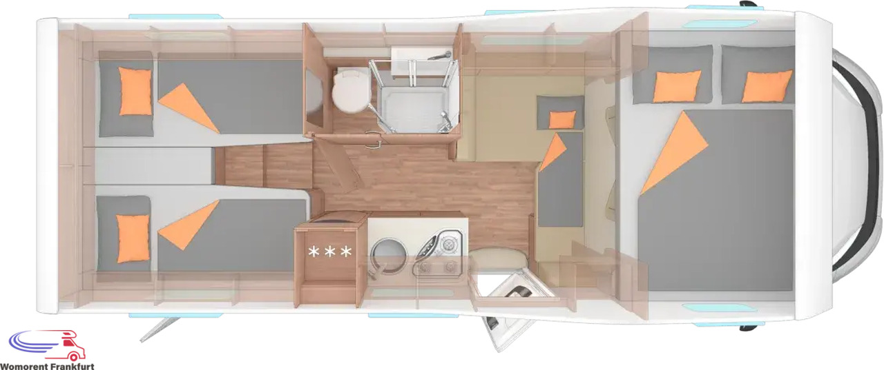 Wohnmobil Weinsberg CaraHome 650 MEG - Альковный автодом: фото 3 Wohnmobil Weinsberg CaraHome 650 MEG - Альковный автодом: фото 3