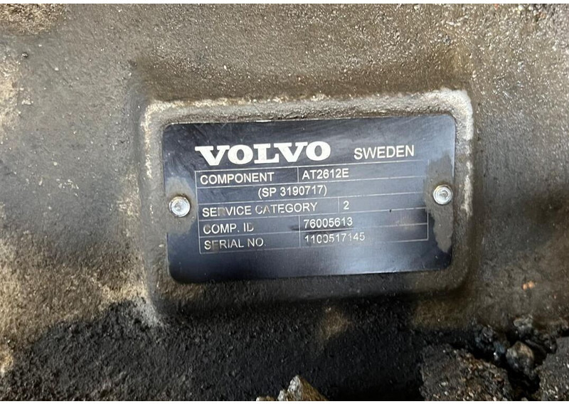 Volvo AT2612E - Коробка передач: фото 5 Volvo AT2612E - Коробка передач: фото 5
