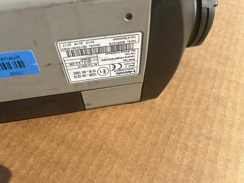 Webasto Air Top 2000ST - Отопление/ Вентиляция: фото 5 Webasto Air Top 2000ST - Отопление/ Вентиляция: фото 5