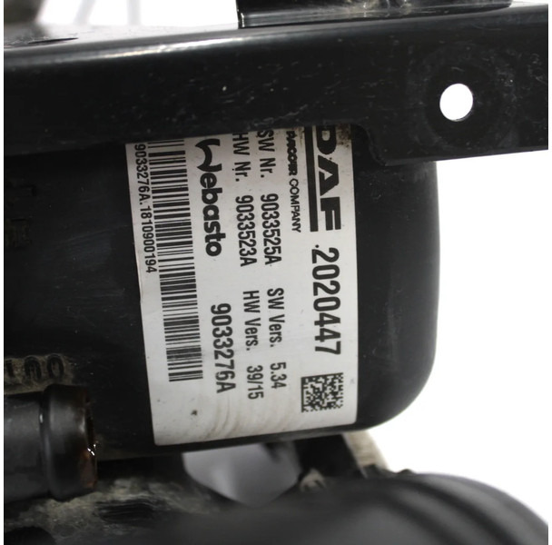 DAF XF106 Webasto 2020447 - Вентилятор печки для Грузовиков: фото 3 DAF XF106 Webasto 2020447 - Вентилятор печки для Грузовиков: фото 3