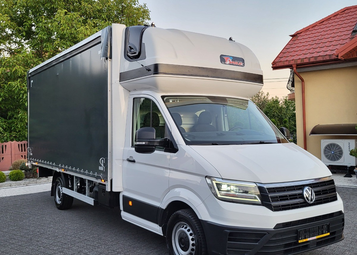 Volkswagen Crafter jak Nowy Automatik L2 H2 Serwisowany Orginał 10 europalet Ful Serwis - Тентованный фургон: фото 3 Volkswagen Crafter jak Nowy Automatik L2 H2 Serwisowany Orginał 10 europalet Ful Serwis - Тентованный фургон: фото 3