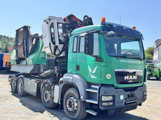 MAN TGS 35.540 8x4 mit Komptech-Zusatzeinheit - Лесозаготовительная техника, Грузовик: фото 5 MAN TGS 35.540 8x4 mit Komptech-Zusatzeinheit - Лесозаготовительная техника, Грузовик: фото 5