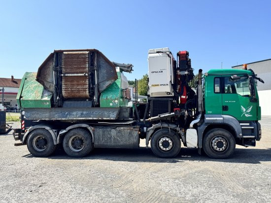 MAN TGS 35.540 8x4 mit Komptech-Zusatzeinheit - Лесозаготовительная техника, Грузовик: фото 4 MAN TGS 35.540 8x4 mit Komptech-Zusatzeinheit - Лесозаготовительная техника, Грузовик: фото 4