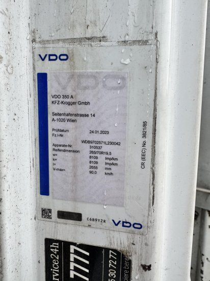 Mercedes-Benz Atego 1224 L 4x2 970.25 - Тентованный грузовик: фото 3 Mercedes-Benz Atego 1224 L 4x2 970.25 - Тентованный грузовик: фото 3