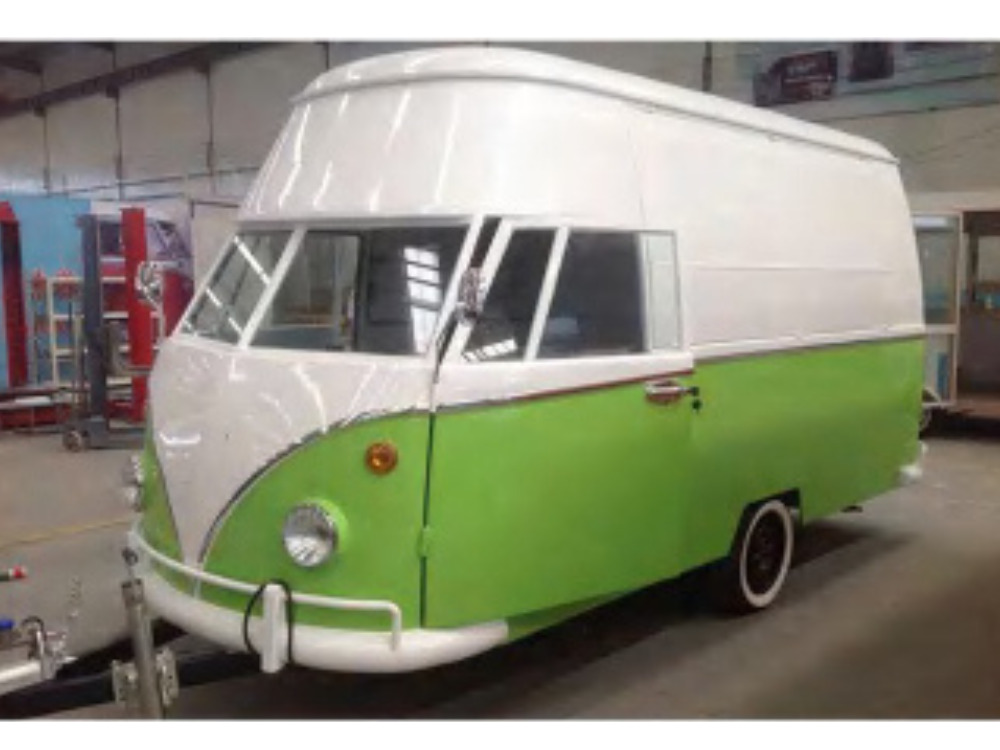 Deli Star Trailer Retro Minivan HR 4300 Towable - EU Standards - Торговый прицеп: фото 1 Deli Star Trailer Retro Minivan HR 4300 Towable - EU Standards - Торговый прицеп: фото 1