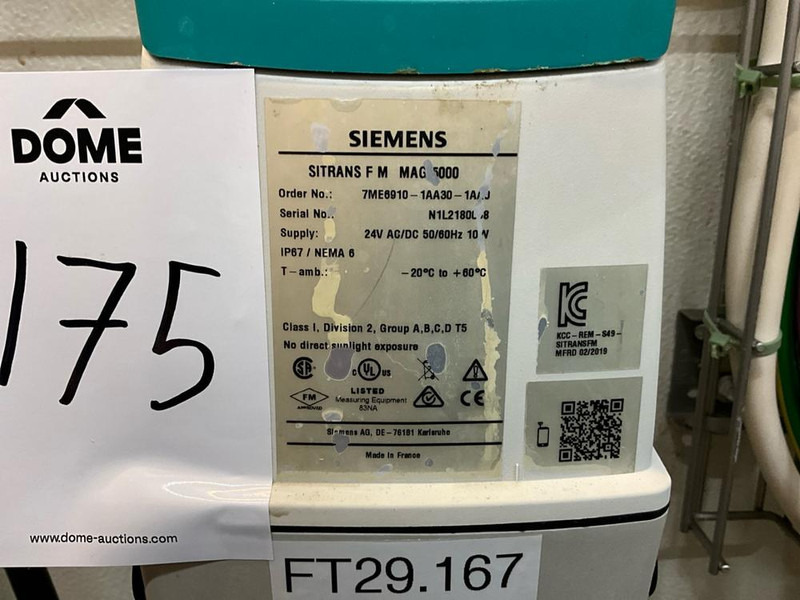 SIMENS Sitrans F M Mag5000 - Пищевое оборудование: фото 3 SIMENS Sitrans F M Mag5000 - Пищевое оборудование: фото 3