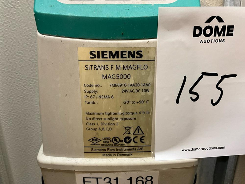 SIMENS Sitrans F M Magflo Mag5000 - Пищевое оборудование: фото 4 SIMENS Sitrans F M Magflo Mag5000 - Пищевое оборудование: фото 4