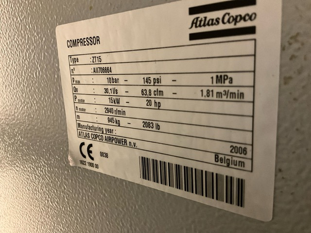 Atlas-Copco ZT 15 - Строительная техника: фото 5 Atlas-Copco ZT 15 - Строительная техника: фото 5