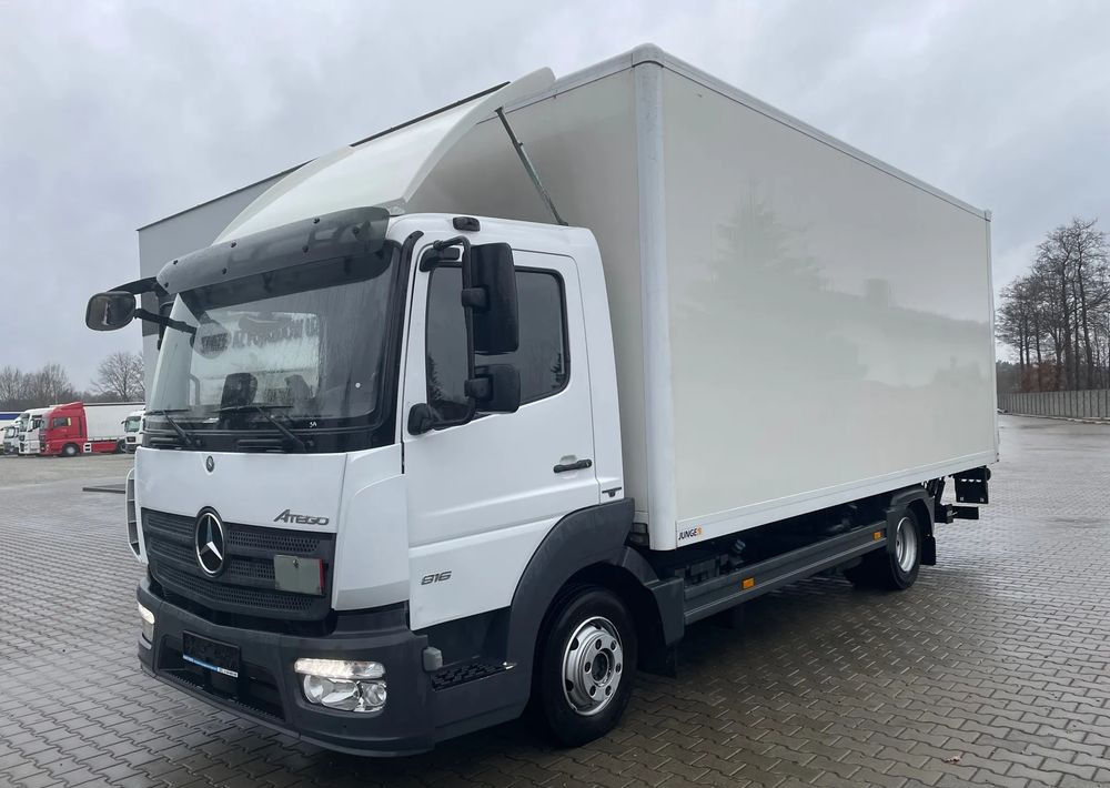 Mercedes-Benz ATEGO 816,ładowność 3 tony! - Грузовик с закрытым кузовом: фото 2 Mercedes-Benz ATEGO 816,ładowność 3 tony! - Грузовик с закрытым кузовом: фото 2