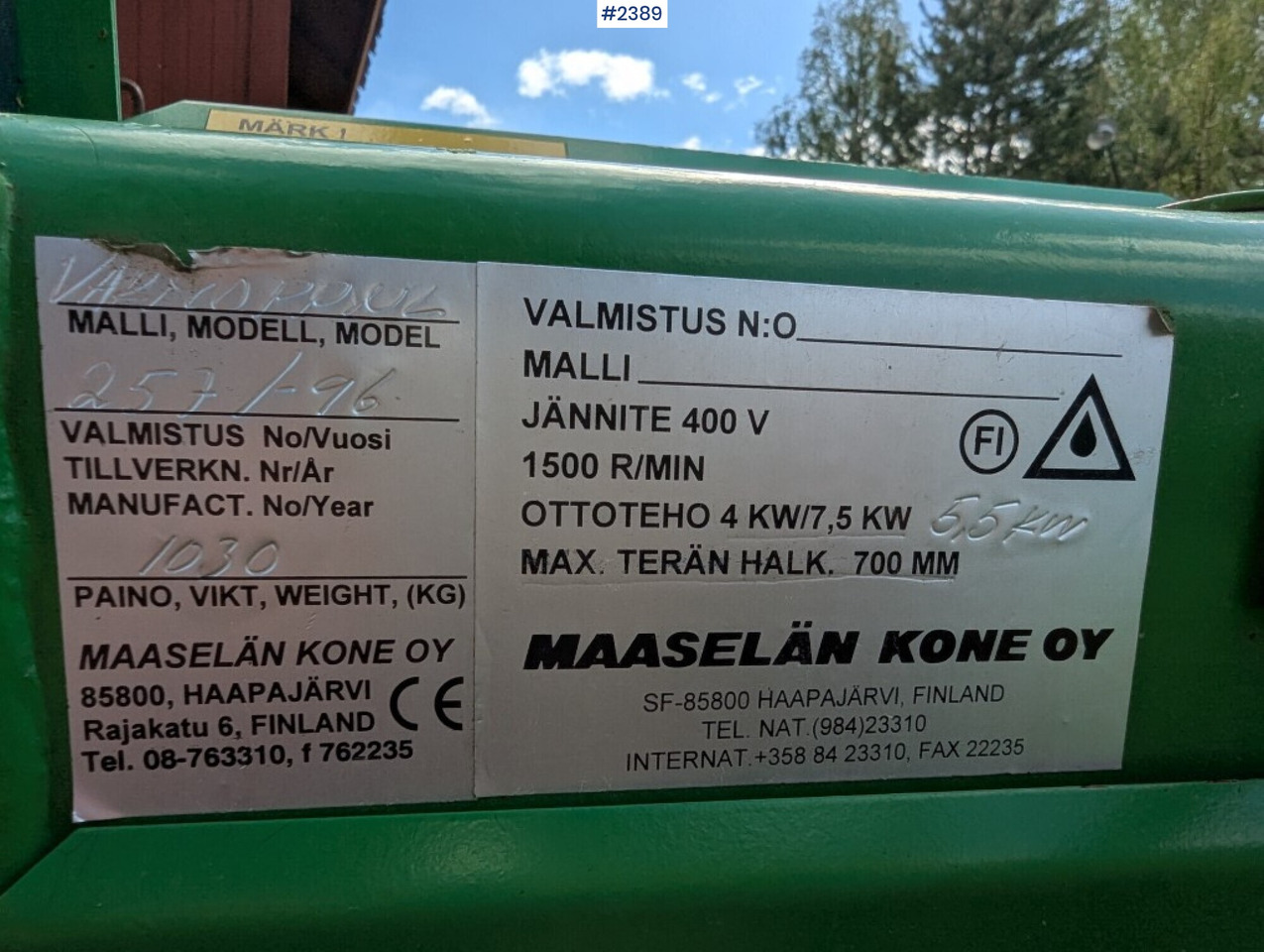 Техника для сенозаготовки Bale shredder / Bale cutter Varmo Lift PPNL: фото 8